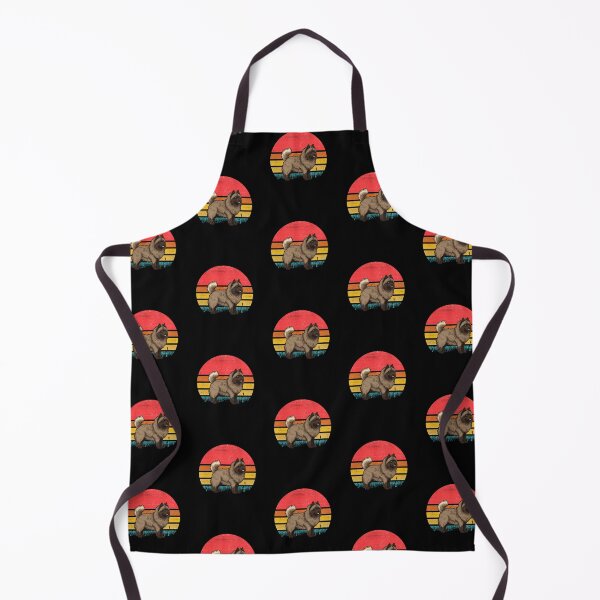 Item preview, Keeshond Vintage Retro Sunset designed and sold by rafaeltto.