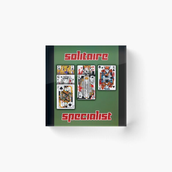 Item preview, Solitaire Specialist Abstract Playing Cards Game designed and sold by ChefTonyArt.