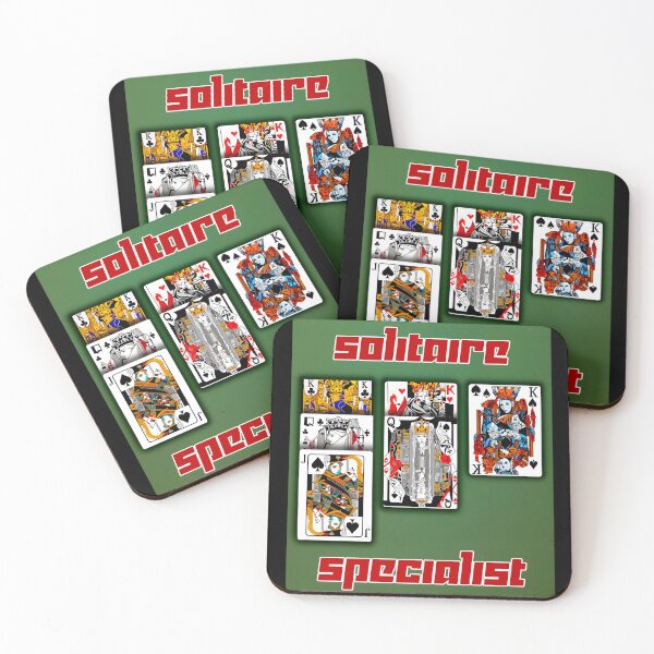 Item preview, Solitaire Specialist Abstract Playing Cards Game designed and sold by ChefTonyArt.