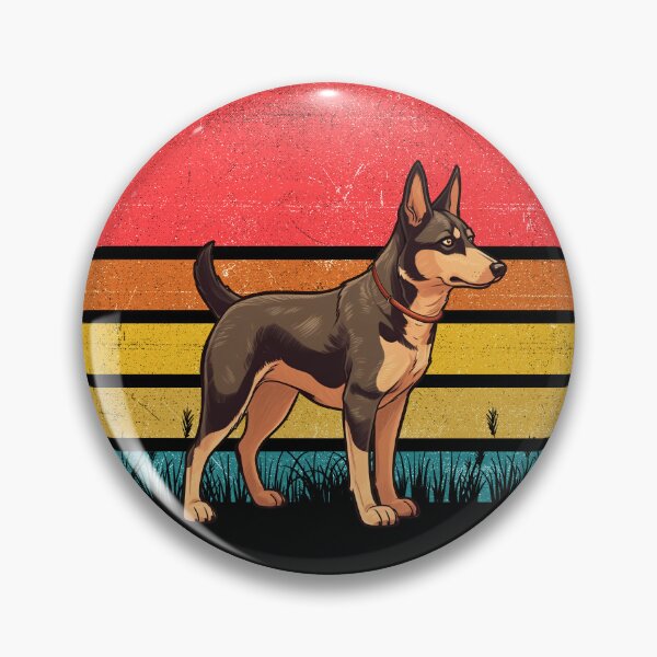 Item preview, Kelpie Vintage Retro Sunset designed and sold by rafaeltto.