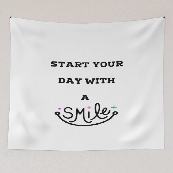 Item preview, start your day with a smile designed and sold by MEfashionista.