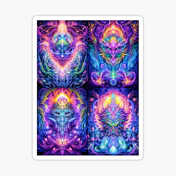 TREE OF LIFE #12 MAGEWAVE BLOOMCORE WIZARDCORE LIGHTFANTASY Sticker