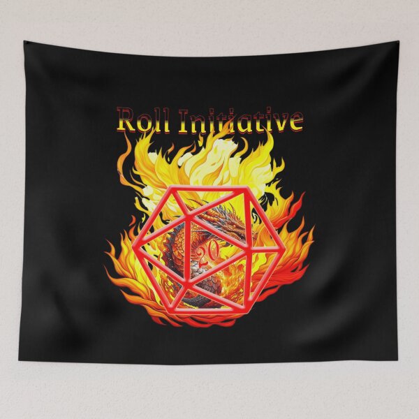 Item preview, Roll Initiative 20 Sided Dice D&D designed and sold by LighterLifeLove.