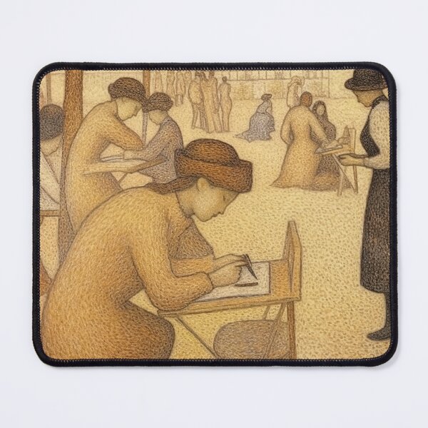 Item preview, Georges Seurat draw designed and sold by ComicsFactory.