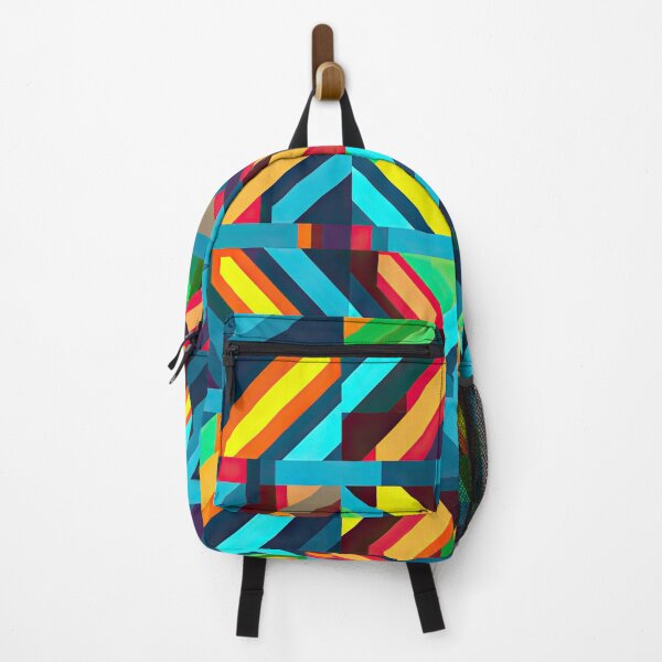 Item preview, Funky Abstract Colorful Retro Pixel Art designed and sold by AeonAcademy.