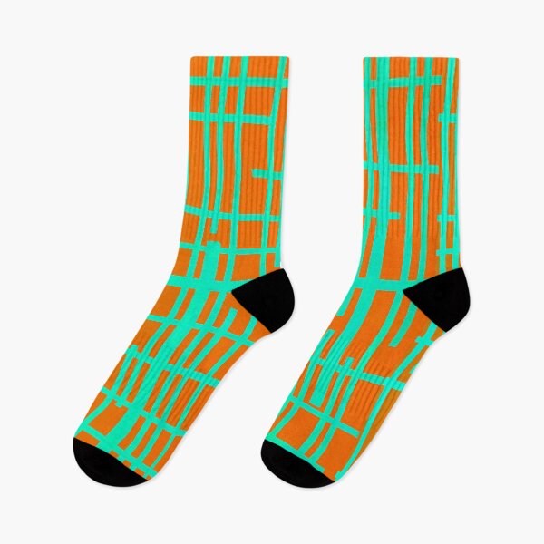 Item preview, Lines Orange Teal designed and sold by Owen1976.