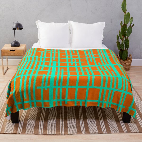Item preview, Lines Orange Teal designed and sold by Owen1976.