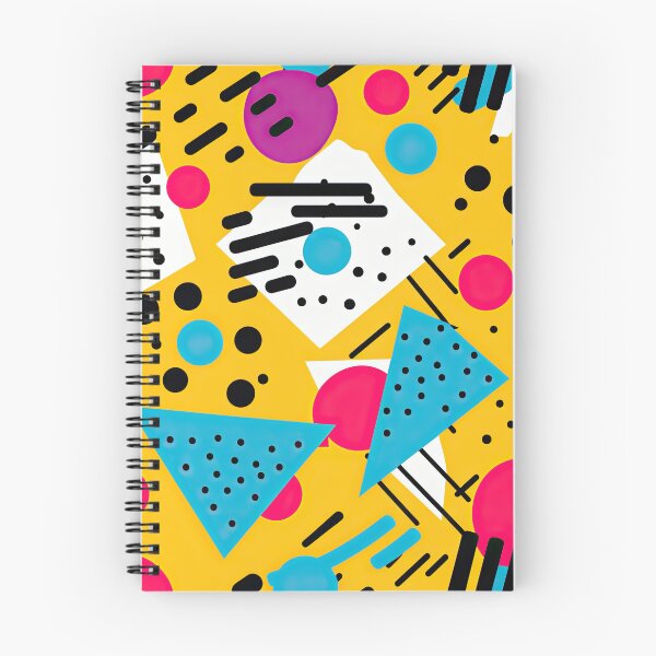 Item preview, Funky 80s and 90s Nostalgia Pop Pattern designed and sold by AeonAcademy.
