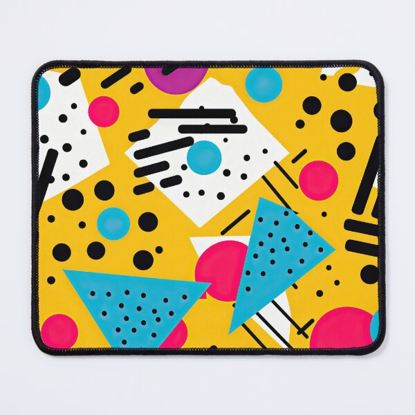 Item preview, Funky 80s and 90s Nostalgia Pop Pattern designed and sold by AeonAcademy.
