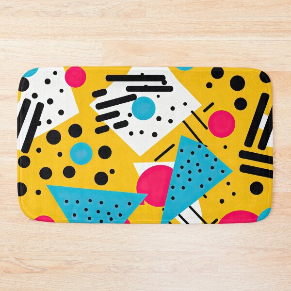 Item preview, Funky 80s and 90s Nostalgia Pop Pattern designed and sold by AeonAcademy.