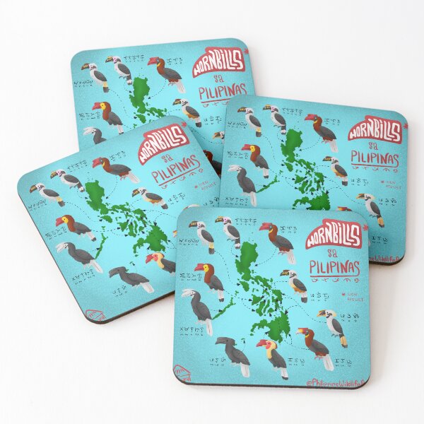 Item preview, Hornbills of the Philippines and Philippine Writing Scripts designed and sold by Filipeanut's art about food, wildlife, and more.