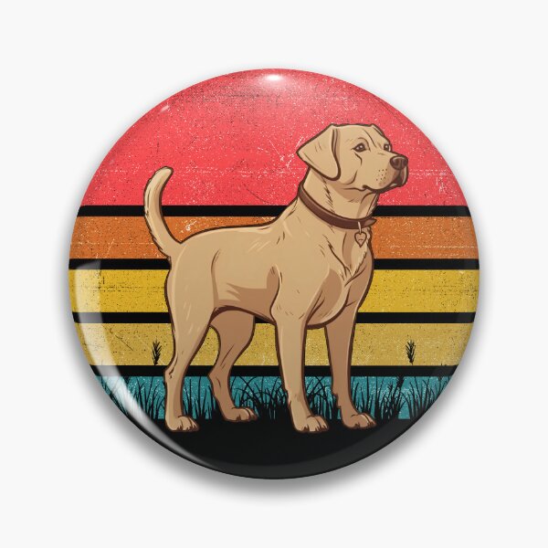 Artikelvorschau, Labrador Vintage Retro Sunset entworfen und verkauft von rafaeltto.