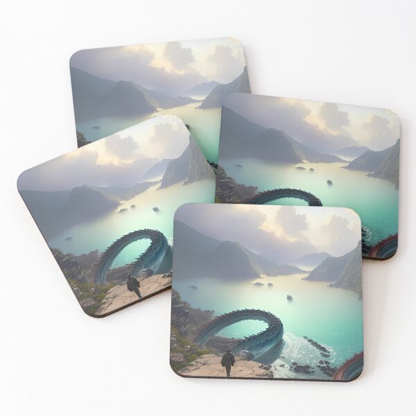 Item preview, The Lone Watcher Painting designed and sold by Electric-Canvas.