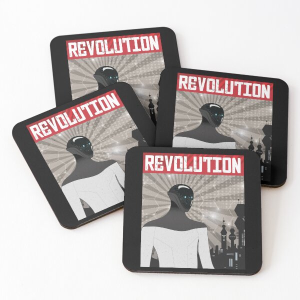 Item preview, Tesla Robot Revolution designed and sold by artado.