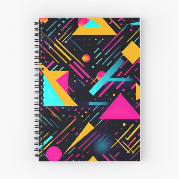 Item preview, 80s and 90s Retro Pop Synthwave Pattern designed and sold by AeonAcademy.