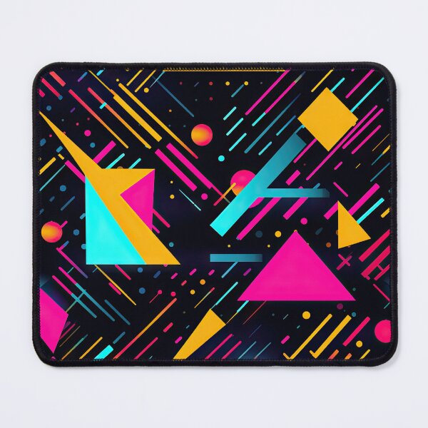 Item preview, 80s and 90s Retro Pop Synthwave Pattern designed and sold by AeonAcademy.