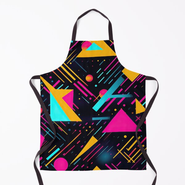Item preview, 80s and 90s Retro Pop Synthwave Pattern designed and sold by AeonAcademy.