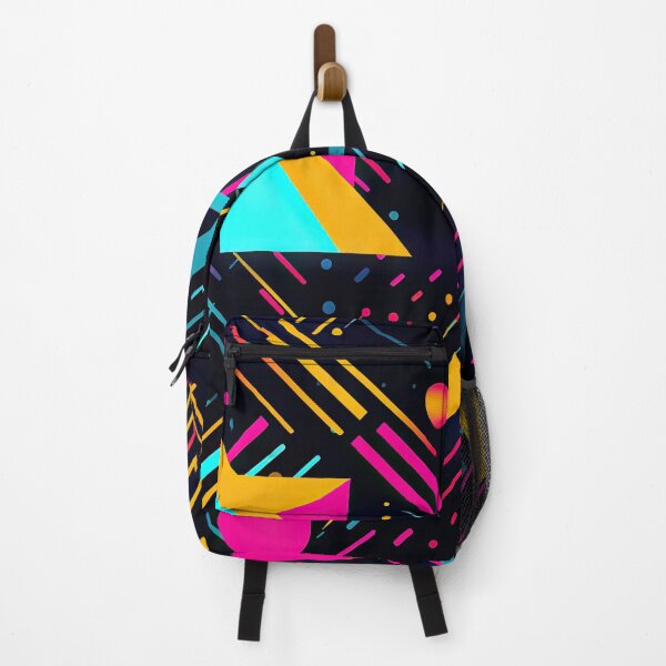 Item preview, 80s and 90s Retro Pop Synthwave Pattern designed and sold by AeonAcademy.
