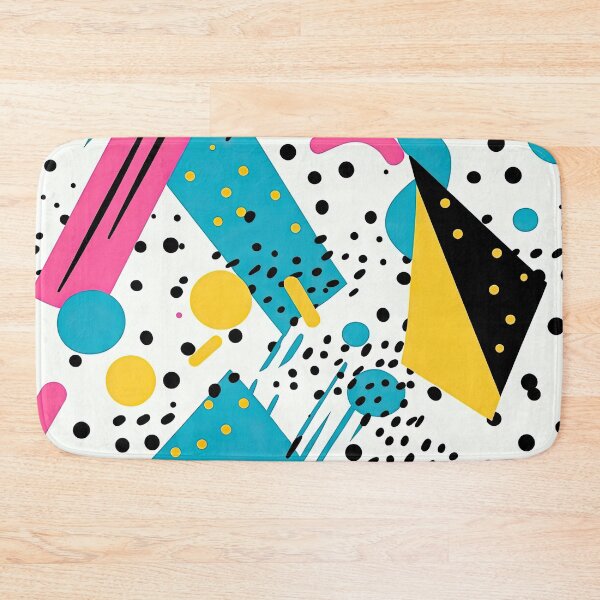 Item preview, Funky 80s and 90s Nostalgia Pop Pattern designed and sold by AeonAcademy.