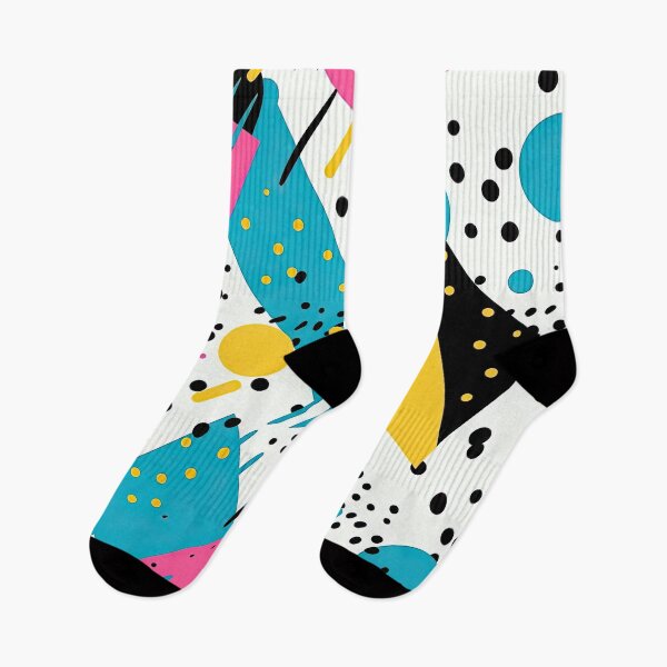 Item preview, Funky 80s and 90s Nostalgia Pop Pattern designed and sold by AeonAcademy.