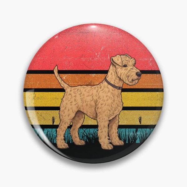 Item preview, Lakeland Terrier Vintage Retro Sunset designed and sold by rafaeltto.