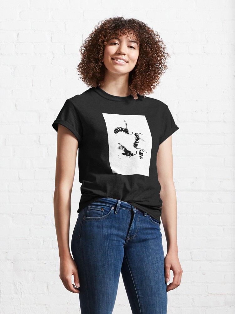Thumbnail 4 of 7, Classic T-Shirt, Dead Wasps in a Glass of Juice without Juice designed and sold by StudioDestruct.