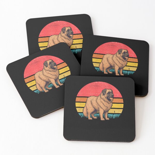 Item preview, Leonberger Vintage Retro Sunset designed and sold by rafaeltto.