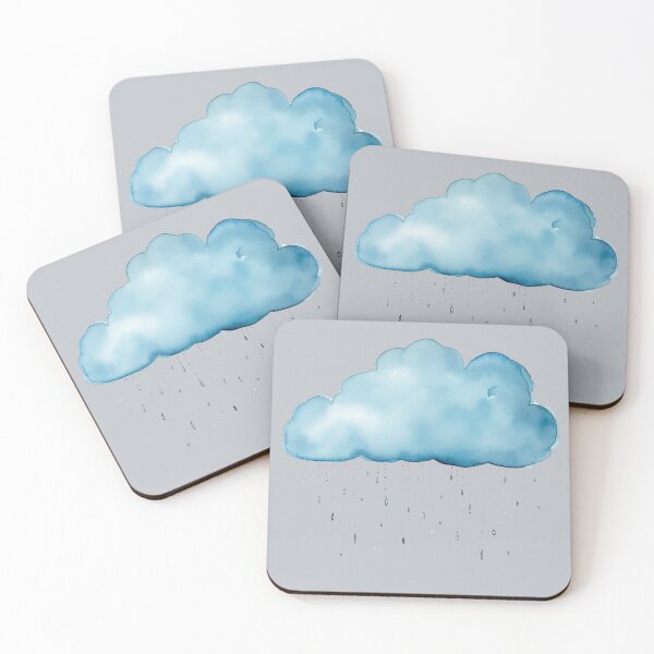 Item preview, Children's book illustration of a rain cloud designed and sold by mustbemalik.