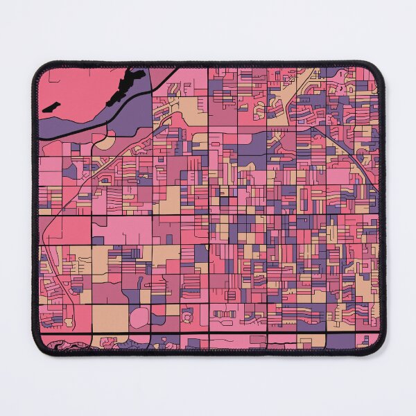 Item preview, Patrón de mapa de mesa en morado y rosa designed and sold by PatternMaps.