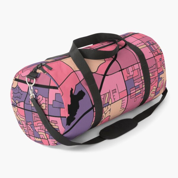 Item preview, Mesa Map Pattern in Purple & Pink designed and sold by PatternMaps.