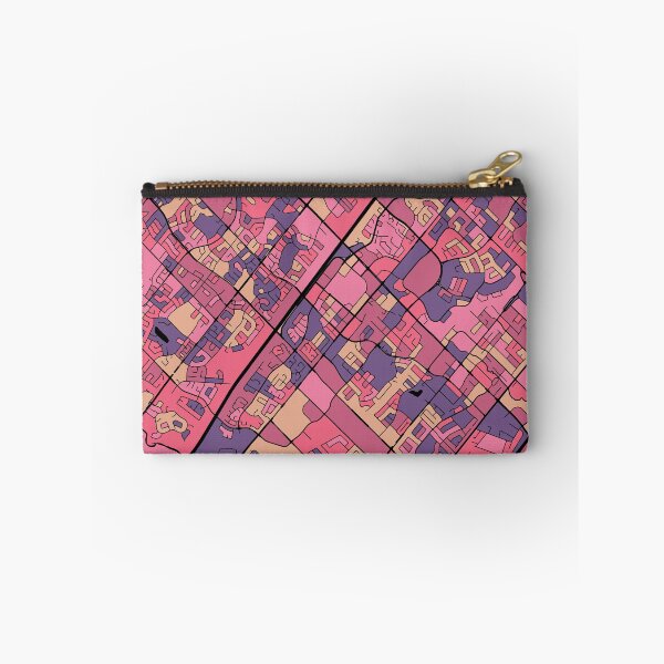 Item preview, Mississauga Map Pattern in Purple & Pink designed and sold by PatternMaps.