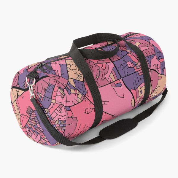 Item preview, Leeds Map Pattern in Purple & Pink designed and sold by PatternMaps.