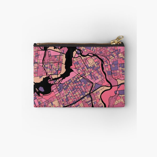 Item preview, Ottawa Map Pattern in Purple & Pink designed and sold by PatternMaps.