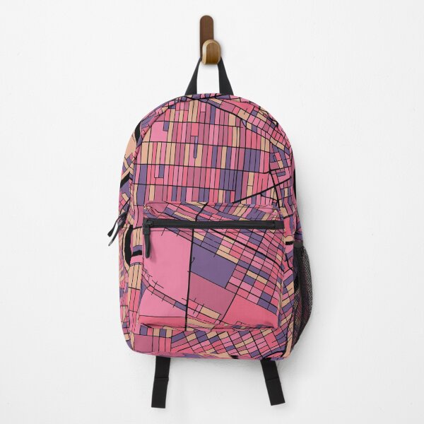 Item preview, Winnipeg Map Pattern in Purple & Pink designed and sold by PatternMaps.