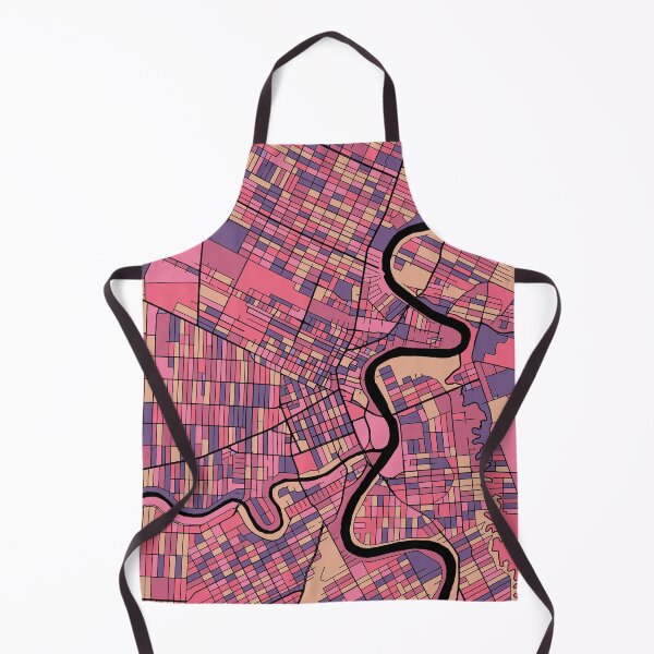 Item preview, Winnipeg Map Pattern in Purple & Pink designed and sold by PatternMaps.