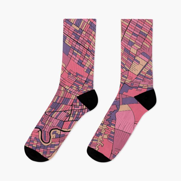 Item preview, Winnipeg Map Pattern in Purple & Pink designed and sold by PatternMaps.