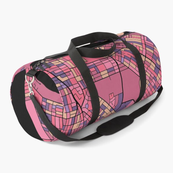 Item preview, Perth Map Pattern in Purple & Pink designed and sold by PatternMaps.