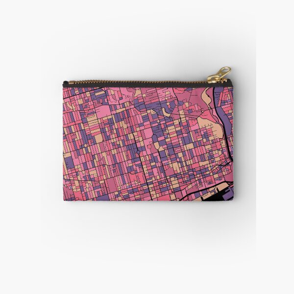 Item preview, Toronto Map Pattern in Purple & Pink designed and sold by PatternMaps.