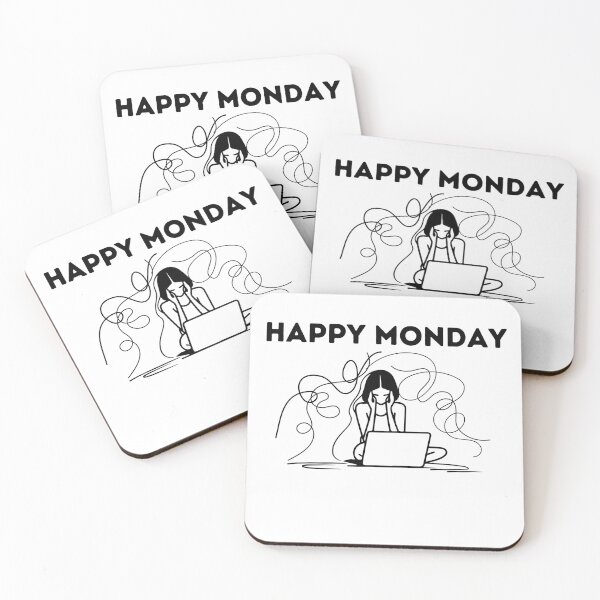 Item preview, Happy Monday Art designed and sold by CorpJungleGym.
