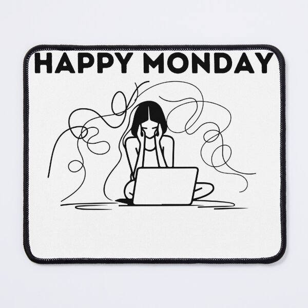 Item preview, Happy Monday Art designed and sold by CorpJungleGym.