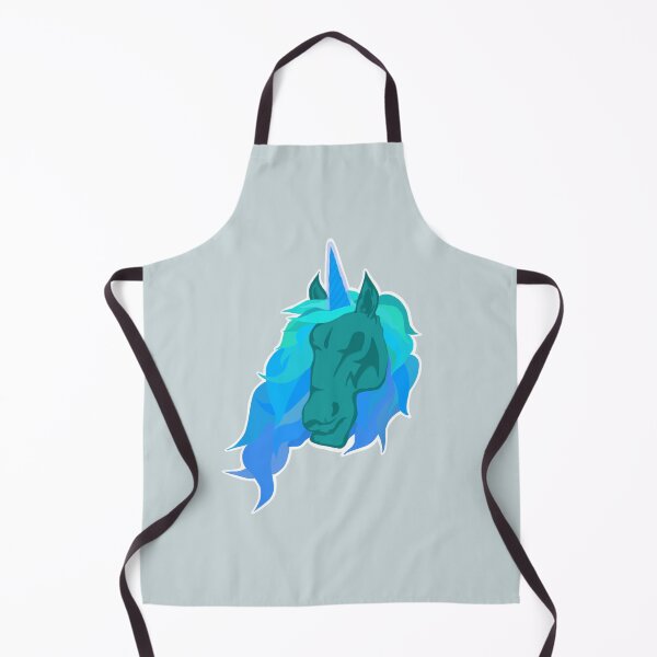 Item preview, Ferocious Blue Unicorn  designed and sold by spookygracie.