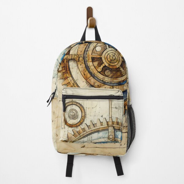 Item preview, Old Gears Drawings and Design on old Manuscript designed and sold by BrandonArtWorld.