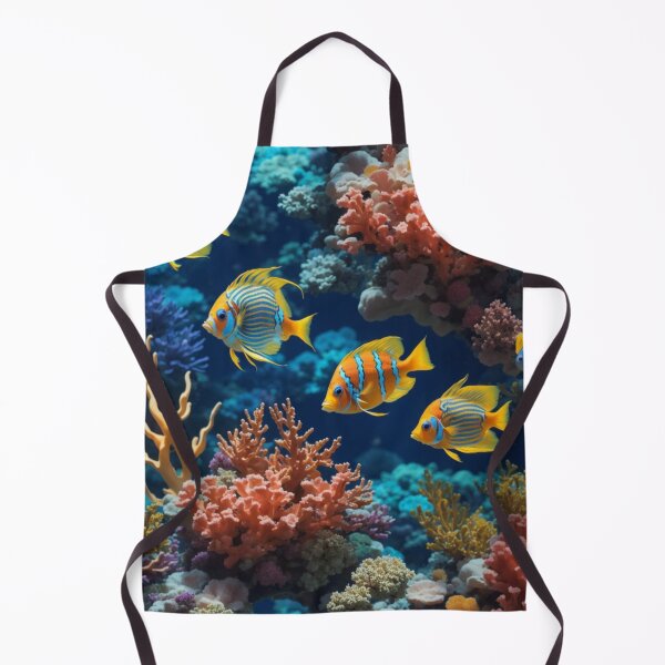 Item preview, Underwater Oasis: Colorful Fish and Vibrant Corals on Ocean Blue #4 designed and sold by Electric-Easel.