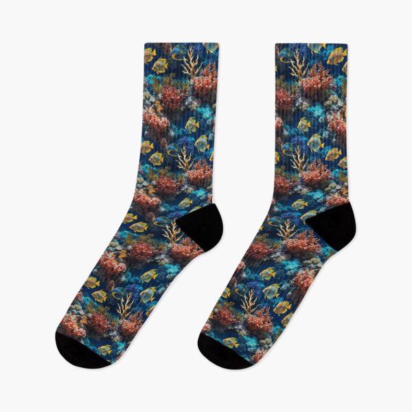 Item preview, Underwater Oasis: Colorful Fish and Vibrant Corals on Ocean Blue #4 designed and sold by Electric-Easel.