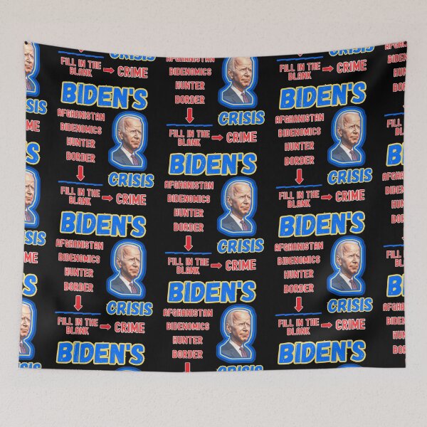 Item preview, Crisis de Biden designed and sold by WoodburyLake.