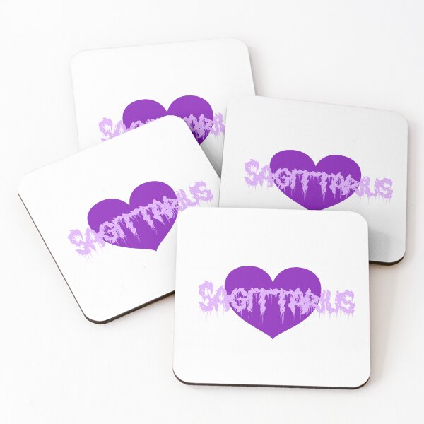 Item preview, Sagittarius - Girly Metal Heart designed and sold by sarah21c.
