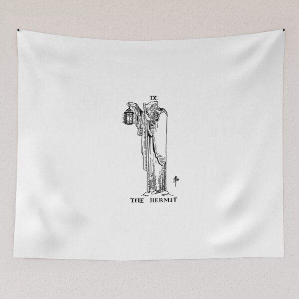 Item preview, The Hermit Tarot Card designed and sold by PeterStock.