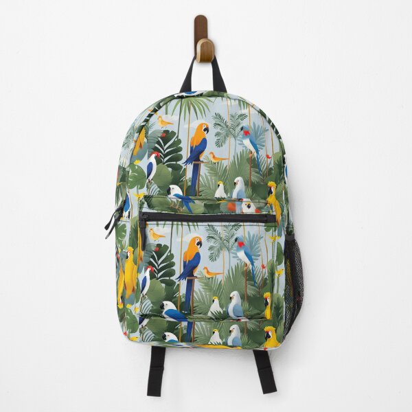 Item preview, Tropical Parrots Flock: Vibrant Paradise Designs designed and sold by DaiInMetropolis.