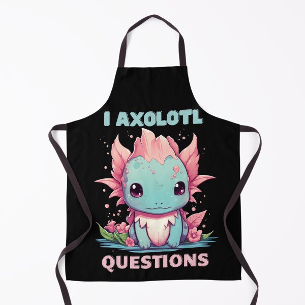 Item preview, I Axolotl Questions Cute Axolotl Kawaii designed and sold by ArtFromBeyond.
