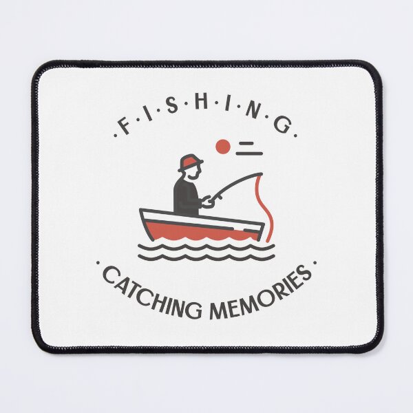 Item preview, Fishing catching memories fisherman designed and sold by RokuCreations.